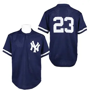 Mitchell & Ness Don Mattingly 1995 Authentic Mesh BP Jersey New York  Yankees Medium Blue: Buy Online at Best Price in UAE 